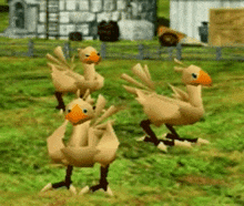 Chocobo Final Fantasy GIF - Chocobo Final Fantasy Dance GIFs