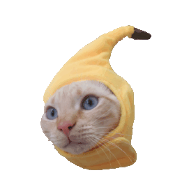Banana Cat Tobi Banana Sticker - Banana Cat Tobi Banana Banana Stickers