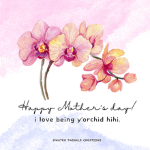 Orchid Mother'S Day GIF - Orchid Mother'S Day Flowers GIFs