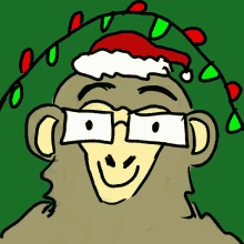 Monkey Ape GIF - Monkey Ape Christmas GIFs