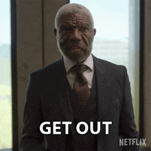 Get Out Walter Nyland GIF - Get Out Walter Nyland The Recruit GIFs