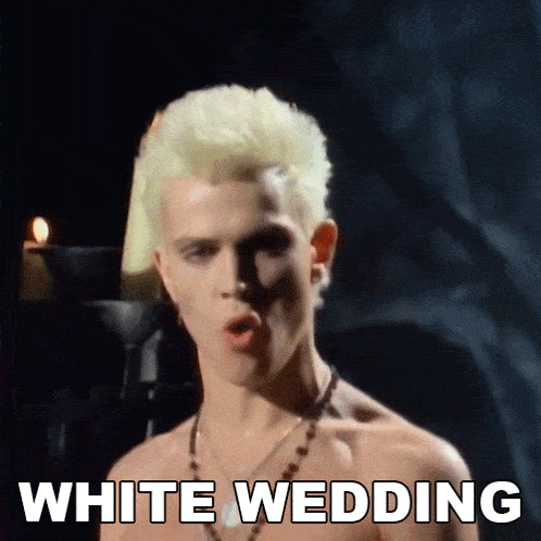 billy idol white wedding video