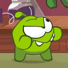 Try Me Om Nom GIF - Try Me Om Nom Om Nom And Cut The Rope GIFs