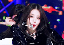 a close up of a woman 's face with a watermark that says ' iu2e7e7e '