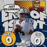 Indianapolis Colts Vs. Washington Commanders First-second Quarter Break GIF - Nfl National Football League Football League GIFs