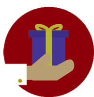 Gift Circle Sticker