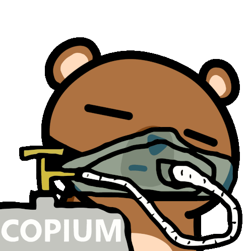 Copium Bonzi Sticker - Copium Bonzi Bonzifi - Discover & Share GIFs