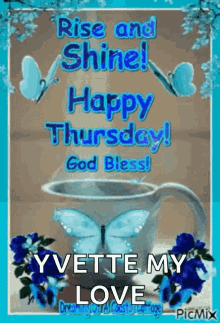 happy thursday greetings rise and
