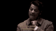 Castiel And I Like Sleep I Need Sleep GIF - Castiel And I Like Sleep I Need Sleep Spn GIFs