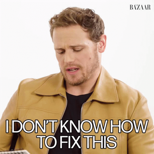 I Dont Know How To Fix This Harpers Bazaar GIF - I Dont Know How To Fix This Harpers Bazaar I Have No Idea How To Fix This GIFs