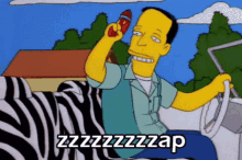 Zzzzap The Simpson GIF - Zzzzap The Simpson Zap GIFs