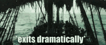 Exits Dramatically GIF - Exits Dramatically Davy GIFs