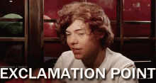 Exclamation Point GIF - Exclamationpoint Exclamation Harrystyles GIFs