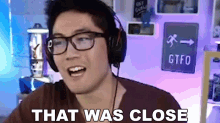 That Was Close That Was Close Ryan Higa GIF - That Was Close That Was Close Ryan Higa Higatv GIFs