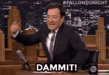 Jimmy Fallon Damn GIF - Jimmy Fallon Damn Dammit GIFs