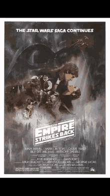 starwars the empire strikes back movie poster