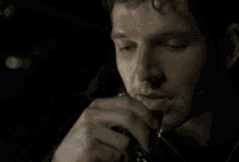 Hal Yorke Drinking Blood GIF - Hal Yorke Drinking Blood 1st Time In50years GIFs