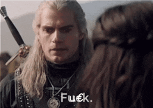 Fuck Geralt GIF - Fuck Geralt The Witcher GIFs