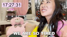 We Are So Tired Lizzy Capri GIF - We Are So Tired Lizzy Capri We Are Exhausted GIFs