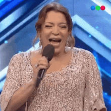 Riendo Lizy GIF - Riendo Lizy Got Talent Argentina GIFs