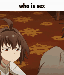 who is sex who is sex anime who is sex anime