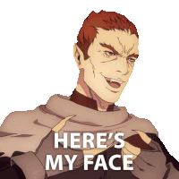 Here'S My Face Castlevania Nocturne Sticker - Here'S My Face Castlevania Nocturne Here'S What I Look Like Stickers