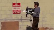 Password Trash GIF - Password Trash Throw Away GIFs