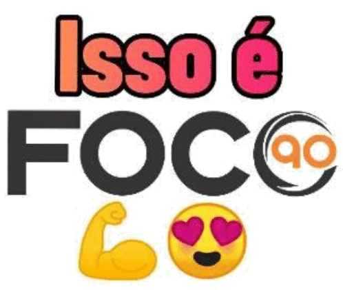 Foco90 Emoji Sticker - Foco90 Emoji Isso E Foco Stickers