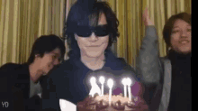 Birthday Cake Blow Candle GIF - Birthday Cake Blow Candle X Japan GIFs