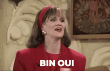 Bin Oui Mensonge GIF - Bin Oui Mensonge Lison GIFs