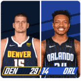 Denver Nuggets (29) Vs. Orlando Magic (14) First-second Period Break GIF - Nba Basketball Nba 2021 GIFs