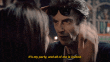 Doctor Who Twelfth Doctor GIF - Doctor Who Twelfth Doctor Its My Party And All Of Me Is Invited GIFs