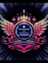 a logo with wings and a crown that says ' bb catmummy '