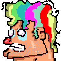 Clown Buff Sticker - Clown Buff Stickers