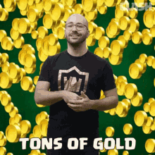 Tons Of Gold Seth GIF - Tons Of Gold Seth Clash Royale GIFs