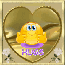 hug kiss emoticon