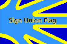 Sign Union Flag Sign Languages GIF