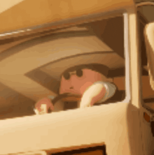 a man wearing sunglasses is driving a car