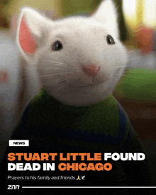Stuart Little Found Dead In Chicago GIF - Stuart Little Found Dead In Chicago GIFs