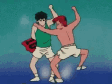 Rukawa Fighting GIF - Rukawa Fighting Sakuragi GIFs