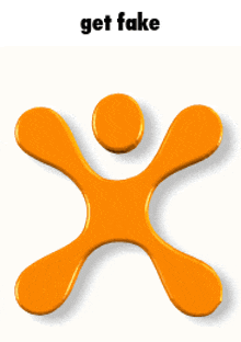 Cingular Cingular Wireless GIF - Cingular Cingular Wireless Orange Blob Guy GIFs