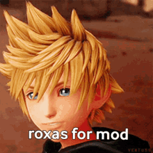 Roxas Kingdom Hearts GIF - Roxas Kingdom Hearts Roxas For Mod GIFs