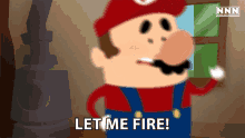 Let Me Fire Mario GIF - Let Me Fire Mario Jeff Schweikart GIFs