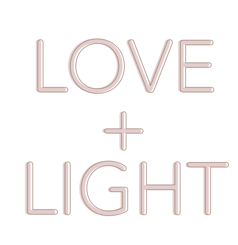Love Light Sticker - Love Light Love Plus Light Stickers