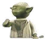 Yoda Drop Mic Lswb Sticker - Yoda Drop Mic Lswb Stickers