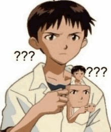 Evangelion Wtf Moment Bruh Moment GIF - Evangelion Wtf Moment Bruh Moment Wtf Are U Talking About GIFs