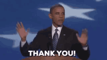 Thanks Thank You GIF - Thanks Thank You Obama GIFs