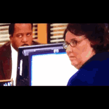 Stanley The Office GIF - Stanley The Office Glare GIFs
