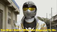 Power Rangers Silver Ranger GIF - Power Rangers Silver Ranger You Wont Believe What Just Happened To Me GIFs