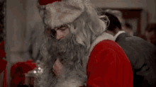 Drunk Santa Bad Santa GIF - Drunk Santa Bad Santa Christmas Party GIFs